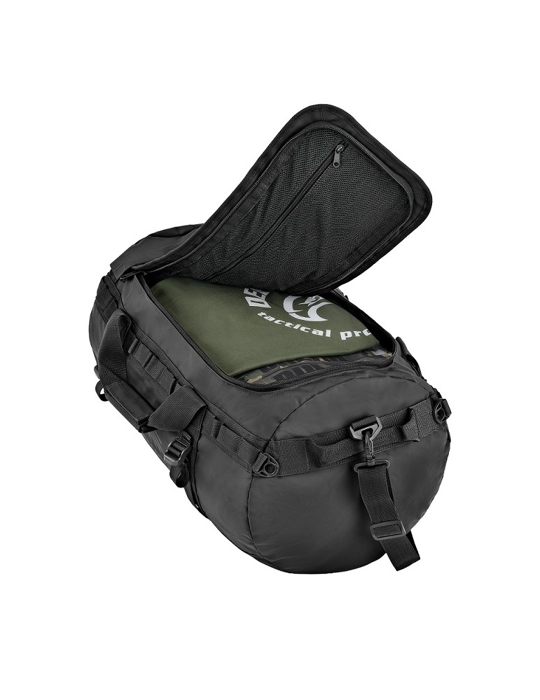 BOLSA DE VIAJE MOCHILA BOLSO ESTANCO NEGRO 55 LITROS DEFCON 5 [DF5-5519 B]