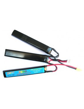 BATERIA LIPO 11,1X2000mah 20C E-POWER PARA STOCK DE GRÚA [11.1X2000 CQB]