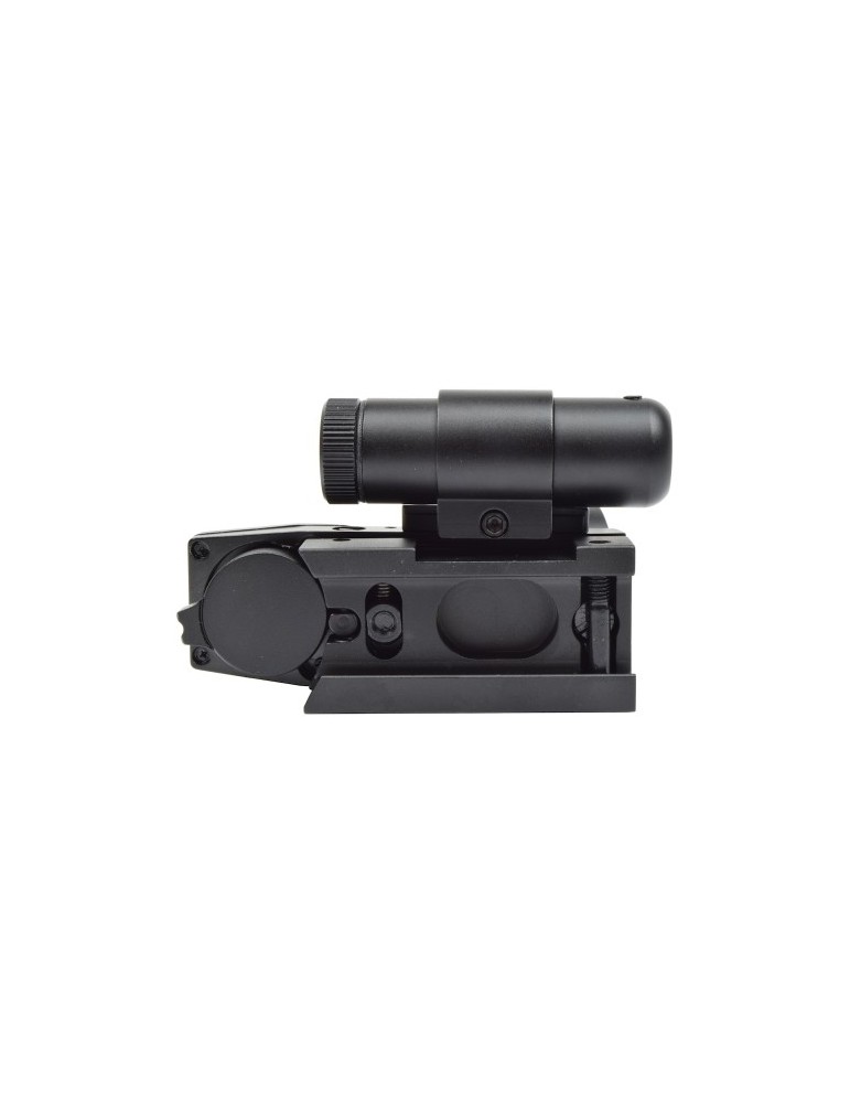JS-TACTICAL RED DOT MULTI-RETICOLO CON LASER ROSSO NERO [JS-HD101]