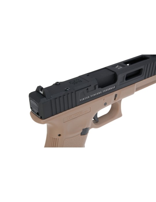 SECUTOR PISTOLA CO2 GLADIUS MAGNA VI DUAL TONE [SAGM001D]