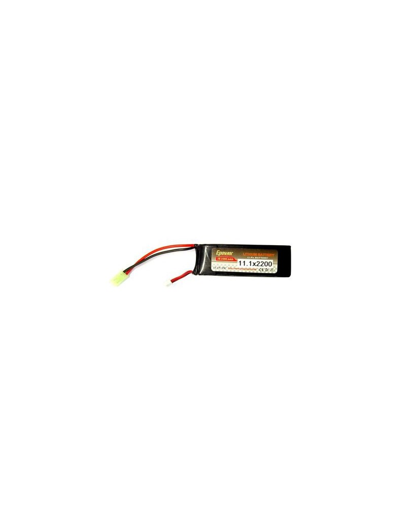 BATTERIA LIPO 11,1X2200mah 15C E-POWER  [11.1X2200]