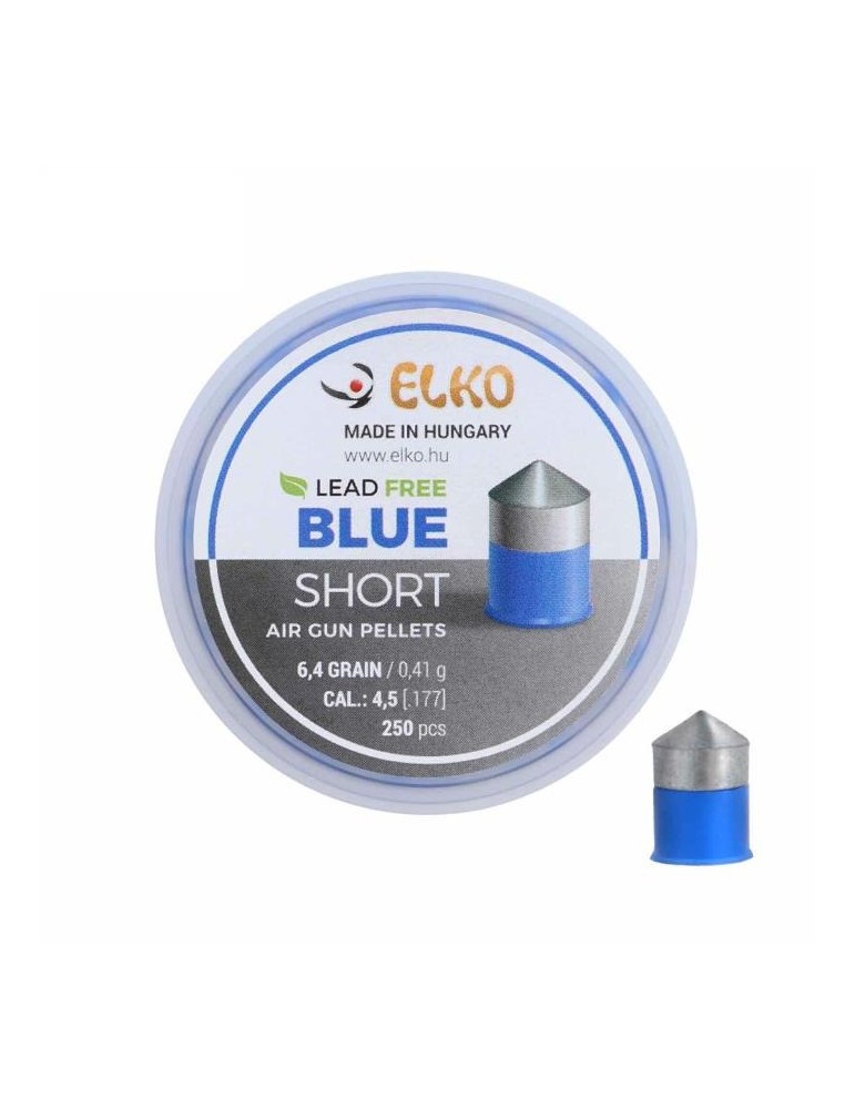 ELKO PIOMBINI BLUE SHORT PISTOL CAL. 4,5 mm [ICM100]