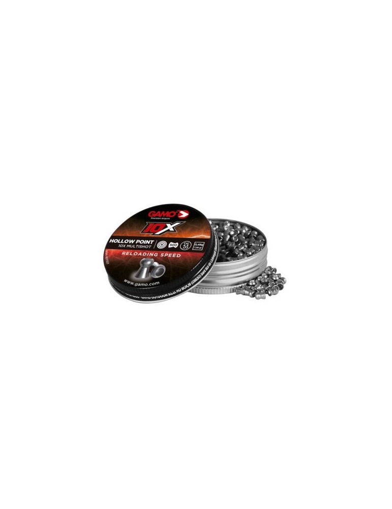 GAMO PELLETS HOLLOW POINT 10X 4.5mm 500pz [IC304]