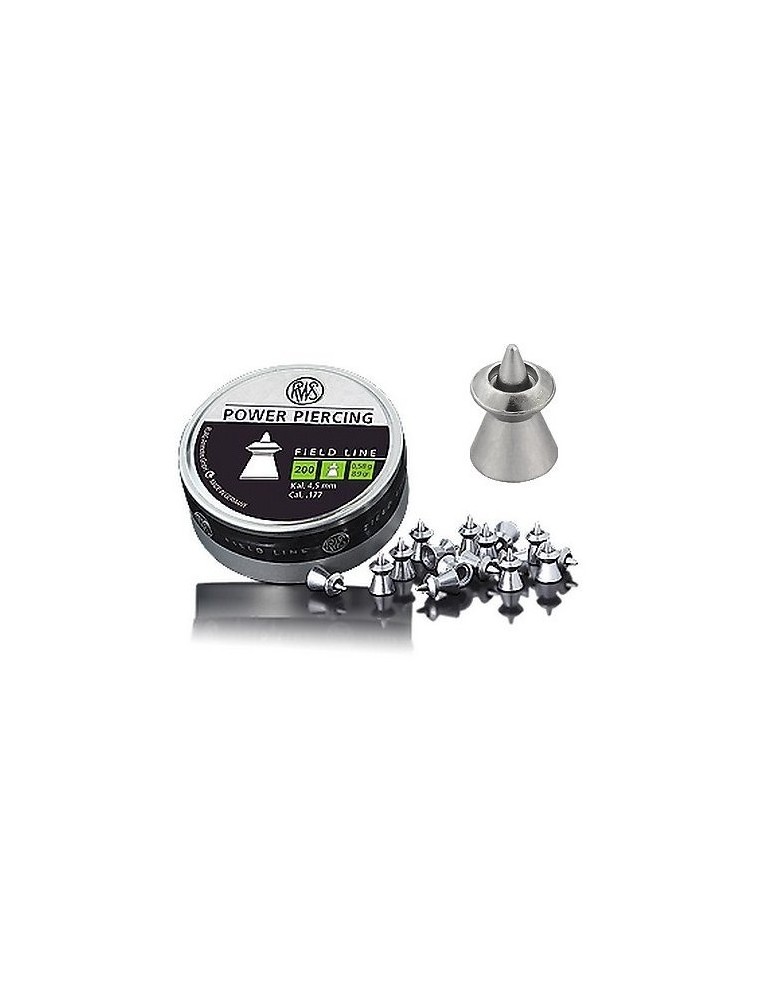 RWS PIOMBINI POWER PIERCING 4,5mm 0,58g 200 PZ [259-026]