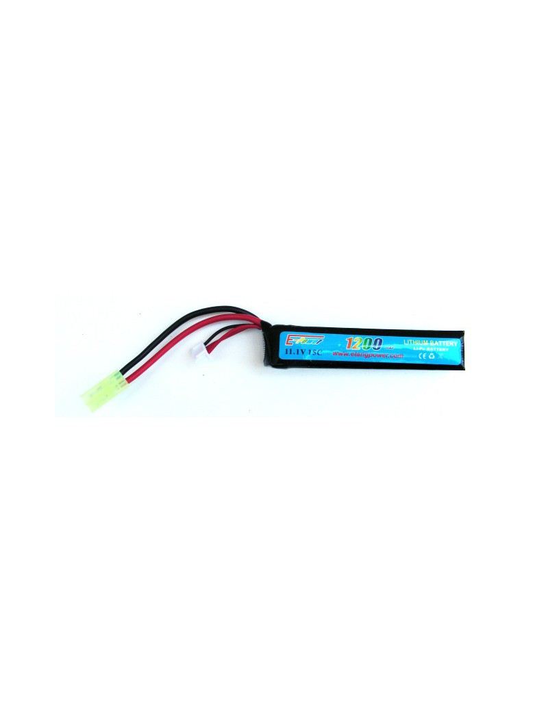 LIPO BATTERIE 11,1X1200mah 15C E-POWER  [11.1X1200]