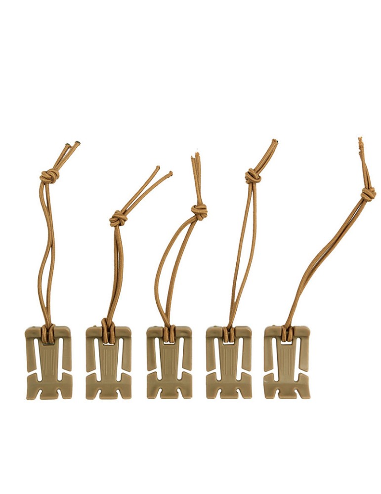 101 INC  MOLLE ELASTICO LEGANTE 5-PACK JFO08 COYOTE TAN [469687 CT]