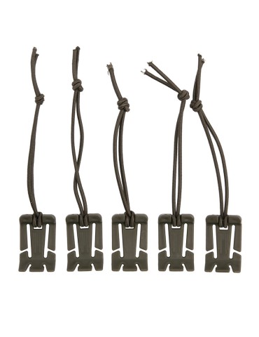101 INC  MOLLE ELASTICO LEGANTE 5-PACK JFO08 VERDE [469687 OD]