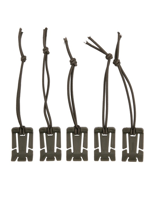 101 INC  MOLLE ELASTICO LEGANTE 5-PACK JFO08 VERDE [469687 OD]