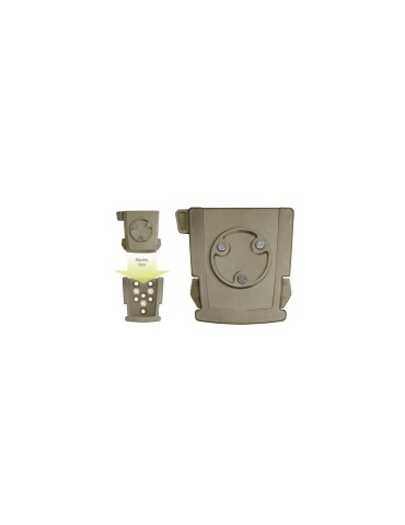 VEGA HOLSTER SISTEMA ROTATIVO E DI DISCONNESSIONE-CONNESSIONE RAPIDA DESERT BROWN [8K31D] 2