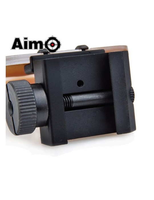 AIM-O PROTEZIONE UNIVERSALE LENTE FLIP-UP NERO [AO7007-B]