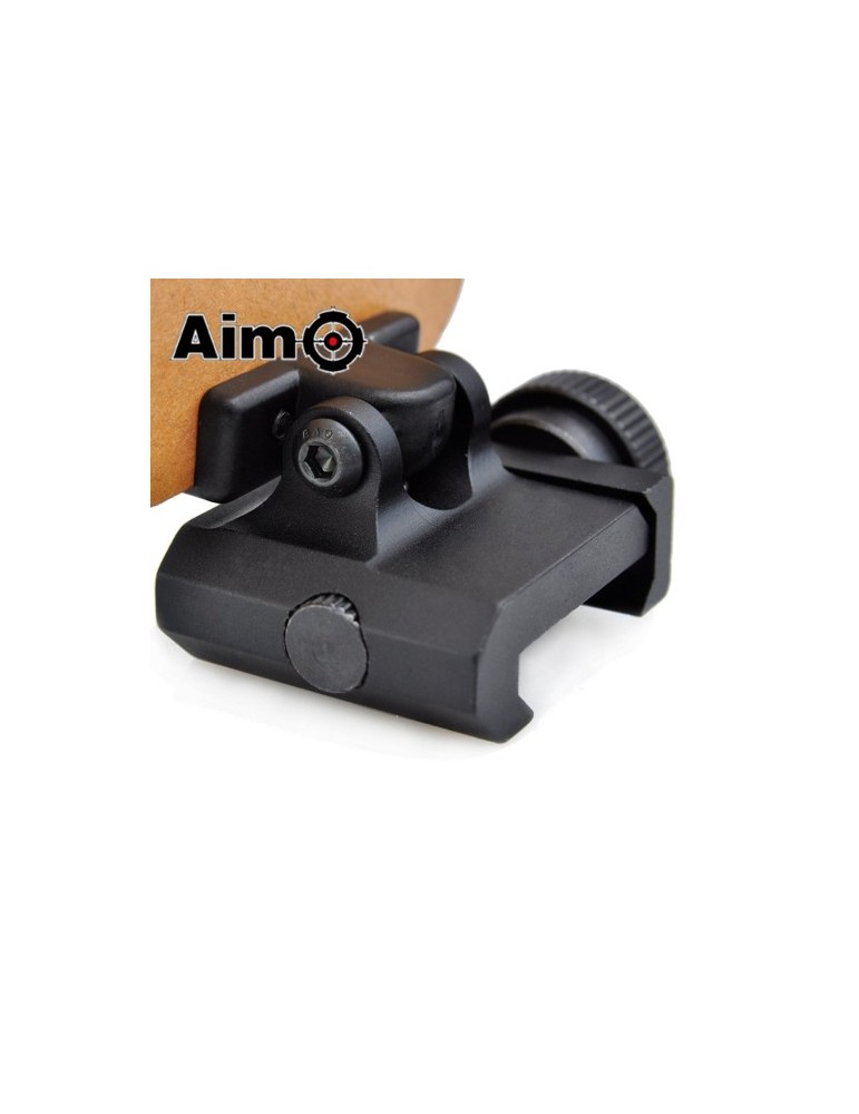 AIM-O PROTEZIONE UNIVERSALE LENTE FLIP-UP NERO [AO7007-B]