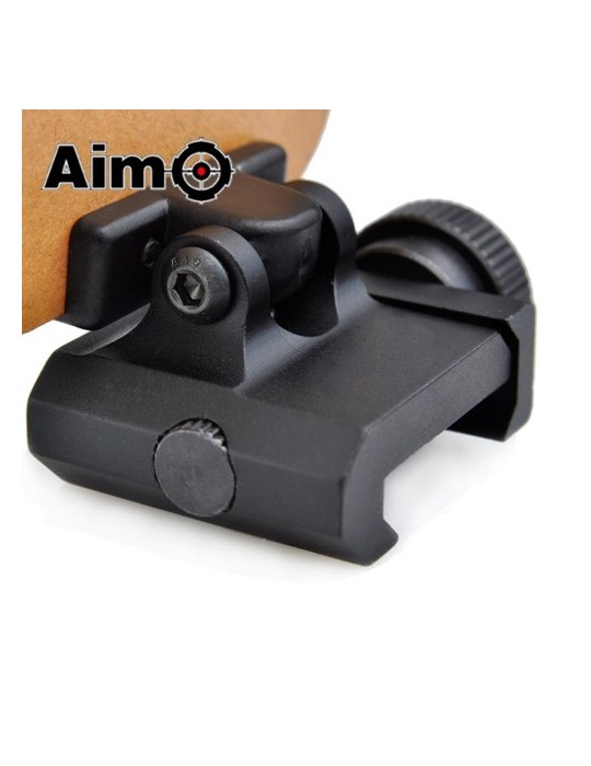 AIM-O PROTEZIONE UNIVERSALE LENTE FLIP-UP NERO [AO7007-B]