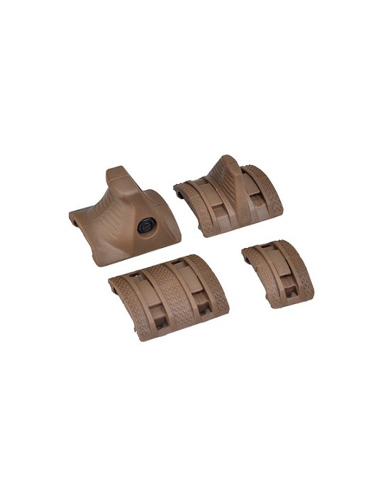 MP KIT HAND STOP PER SLITTE 20MM DARK EARTH [MP2023-T]