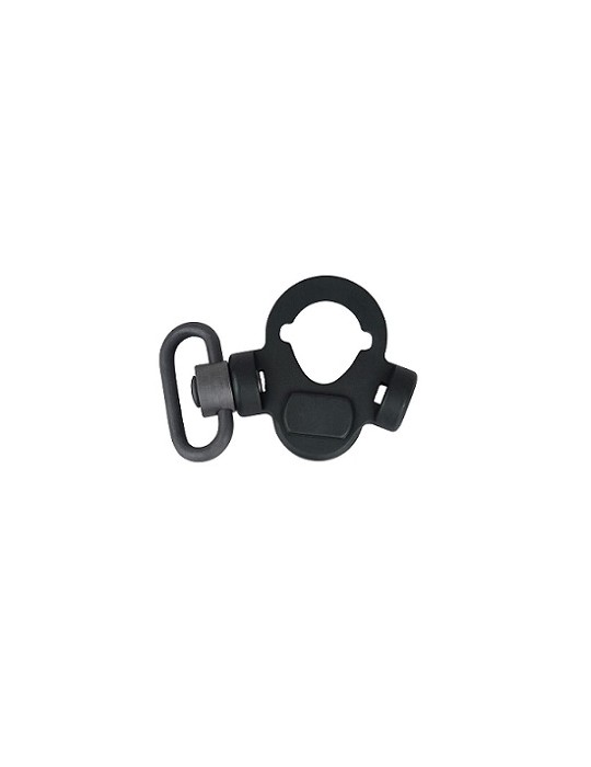 ELEMENT DOPPIO ATTACCO PER ANELLO CINGHIA QD PER M4 NERO [ASI640ACB][EL-EX243B]