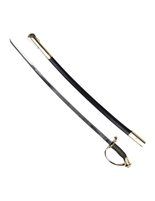 REPRODUCTION ORNEMENTALE ÉPÉE OFFICIELLE DE CÉRÉMONIE NAVALE [BY-094A]