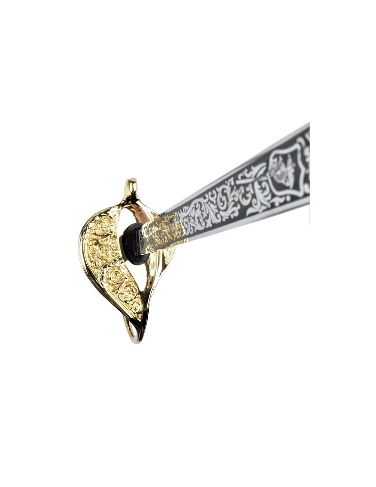 JING GONG RRIPRODUZIONE ORNAMENTALE SPADA UFFICIALE NAVAL CERIMONIALE [BY-094A]