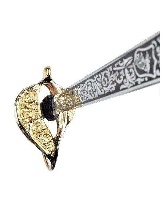 JING GONG RRIPRODUZIONE ORNAMENTALE SPADA UFFICIALE NAVAL CERIMONIALE [BY-094A]