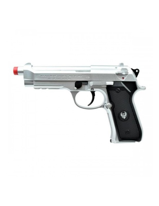 HFC PISTOLA A GAS BERETTA M9A1 CANNA FISSA ARGENTO [HG 126S]