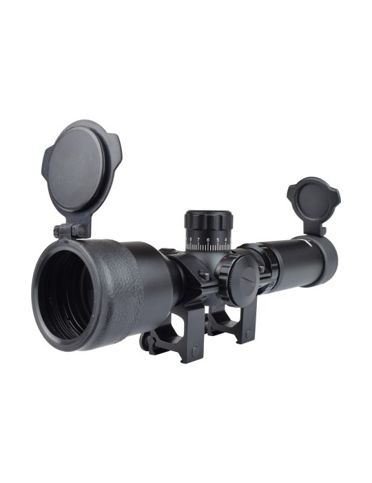 LENTE ZOOM ÓPTICO 3X-9X 42MM LONG RELIEF [JS-3-9X42E]