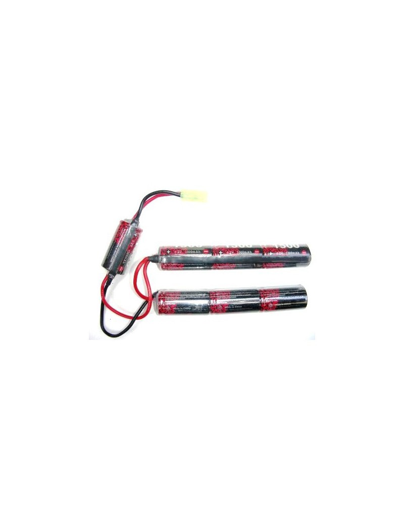 BATERÍA NI-MH 8.4X1500mah CQB E-POWER PARA STOCK DE GRÚA [8.4X1500]