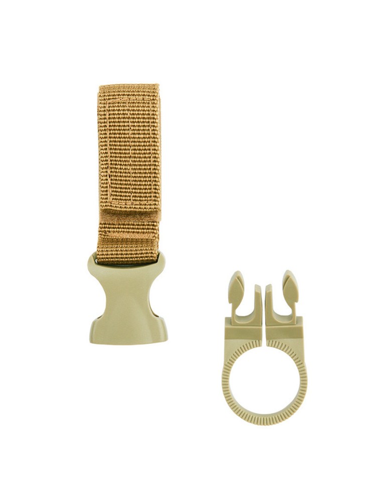 101 INC ANELLO PORTA BOTTIGLIA D'ACQUA MOLLE JFO07 COYOTE TAN [259344 CT]