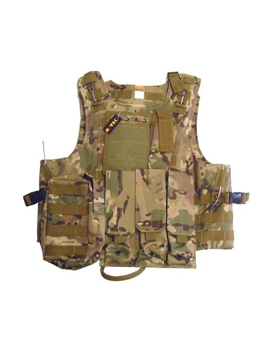 ROYAL TACTICAL VEST MULTICAM [RP-81MUL]
