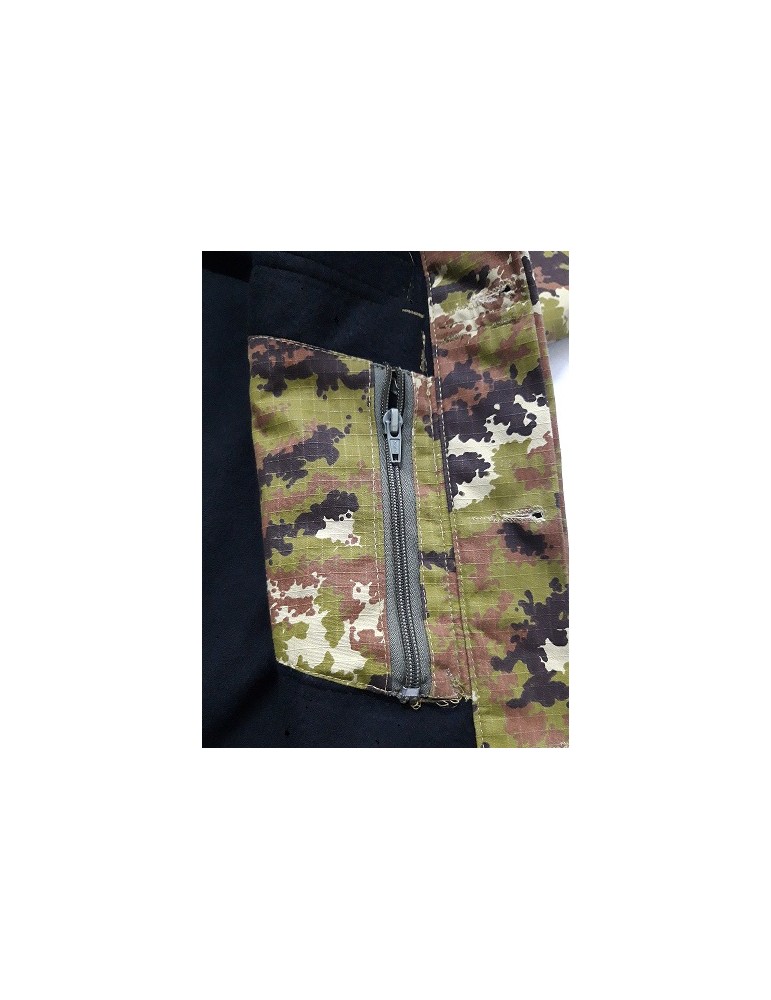 DEFCON 5 UNIFORME MILITARE INVERNALE CON FODERA IN PILE MIMETISMO ITALIAN CAMO [D5-UNI-IN-VI S]