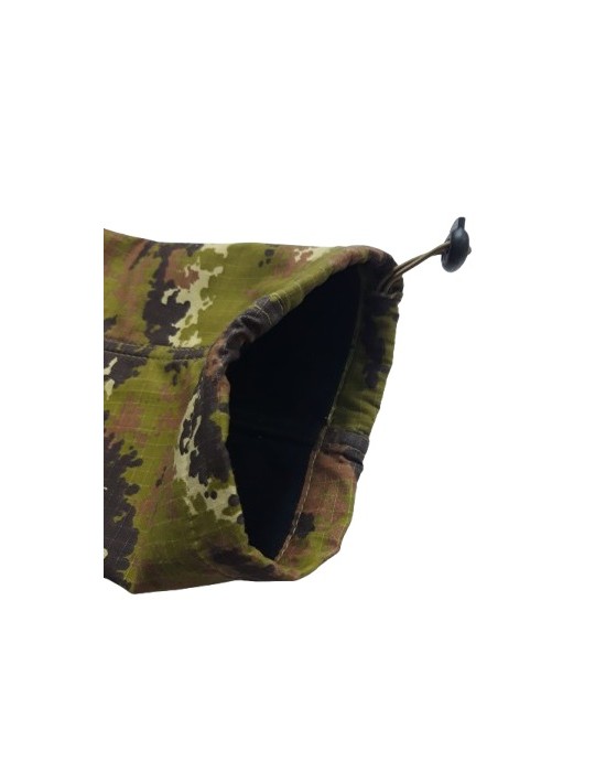 DEFCON 5 UNIFORME MILITARE INVERNALE CON FODERA IN PILE MIMETISMO ITALIAN CAMO [D5-UNI-IN-VI S]