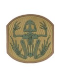 EMERSON PARCHE DE PVC ESQUELETO DE RANA TAN Y VERDE [EM5551C]