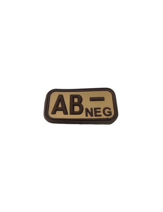 PATCH BLOOD GROUP TAN '' AB NEGATIVE '' DEFCON 5 [D5-JTG-22-NEG T AB]