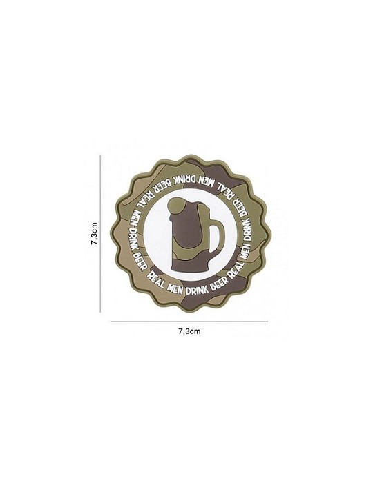 101 INC PATCH 3D DRINK BEER IN PVC MULTICAMO [444130-7313]