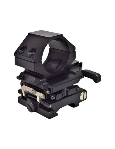 WEAVER-ANSCHLUSS MIT SEITLICHER SCHNELLFREIGABE 30 MM [MOUNT6] 2