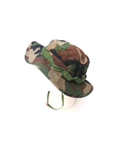 CHAPEAU JUNGLE À BORDURE EN COTON WOODLAND [JM-014W]