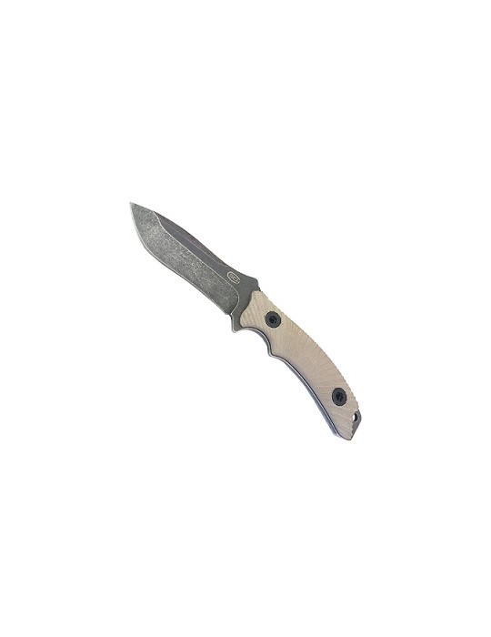 SCK X3 FIXED BLADE KNIFE WITH TAN HANDLE (CW-X3)