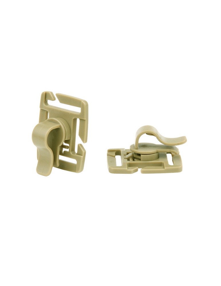 101 INC MOLLE MULTICLIP 2 PACK JF005 COYOTE TAN  [259343 CT]