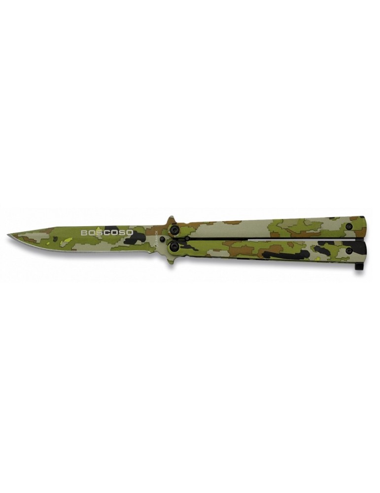 ALBAINOX BUTTERFLY KNIFE CAMO BLADE 10 CM [36223]