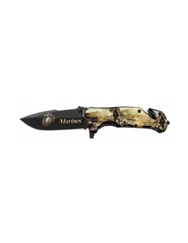 KLAPPMESSER '' MARINES "ALBAINOX 3D-DRUCK [18134-A]