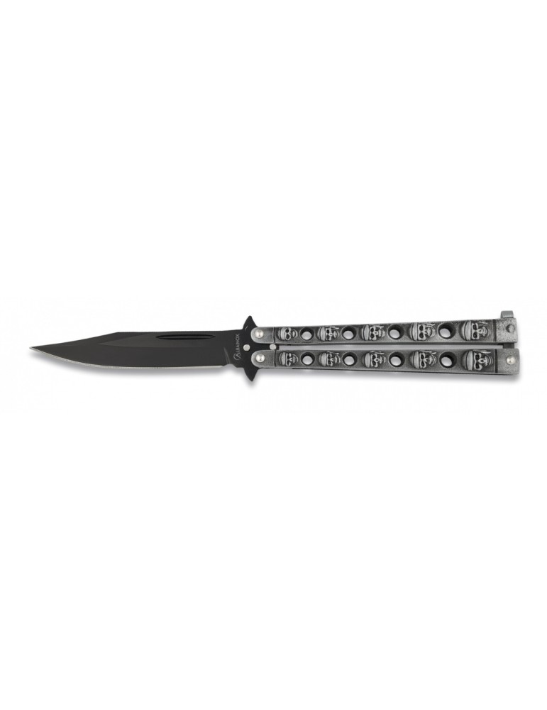 ALBAINOX COLTELLO BUTTERFLY SKULL LAMA 8,8 CM [0272]
