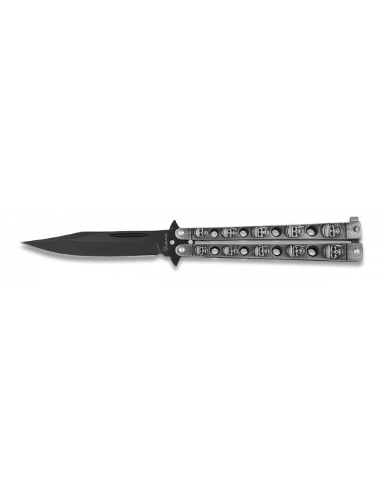 ALBAINOX COLTELLO BUTTERFLY SKULL LAMA 8,8 CM [0272]