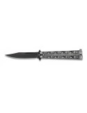 ALBAINOX COLTELLO BUTTERFLY SKULL LAMA 8,8 CM [0272]