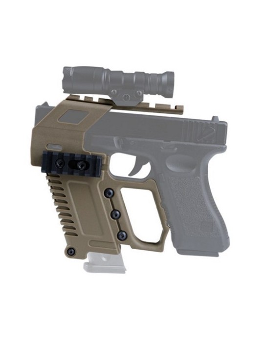 WOSPORT RAIL BASE LOADING DEVICE PER PISTOLE SERIE GLOCK TAN [WO-GB48T]