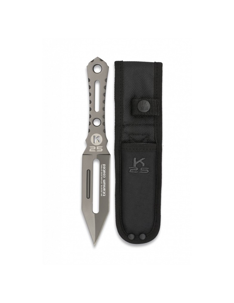 CUCHILLO TACTICO K25 HOJA FIJA 19.3 CM [32375]