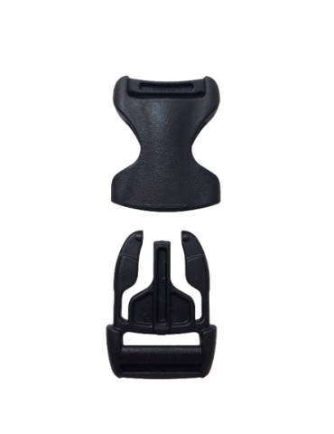FIBBIA DI RICAMBIO PER ZAINI, BORSE, GILLET TATTICI CON CINGHIE DA 25mm [TG6000] 2