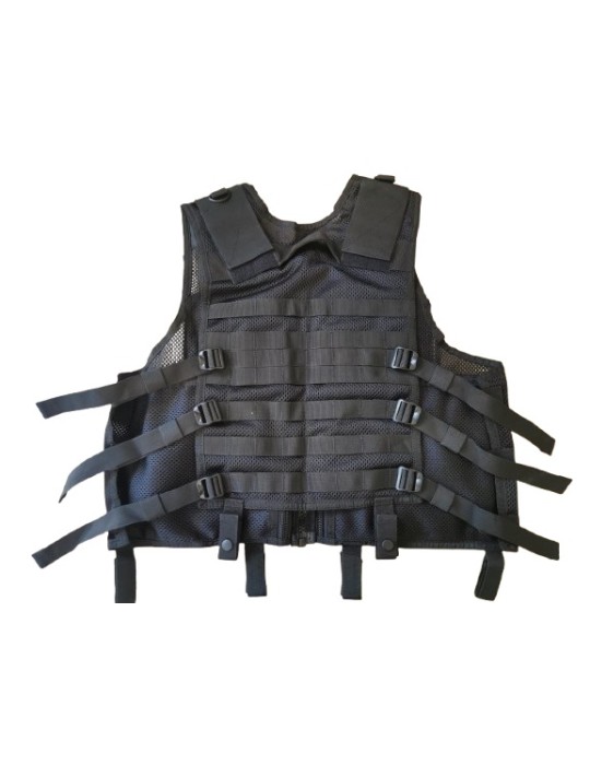 VEGA HOLSTER GILET TATTICO IN RETE E CORDURA CON PORTACARICATORI AR 70/90 M16 [2ET03N]