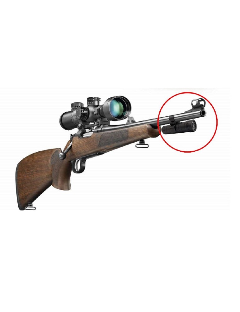 SUPPORTO LASER/TORCIA PER CANNA DI FUCILE [MON-QQ05]