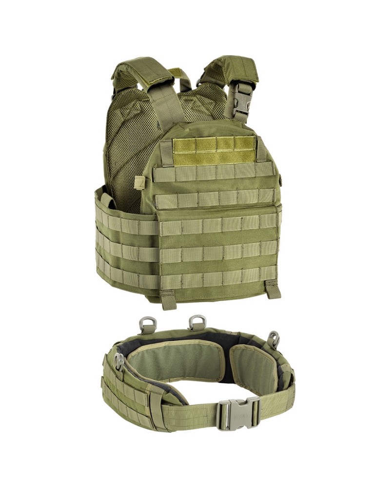 DEFCON 5 VEST CARRIER COLORE VERDE 1000 DENARI [D5-BAV13 OD]