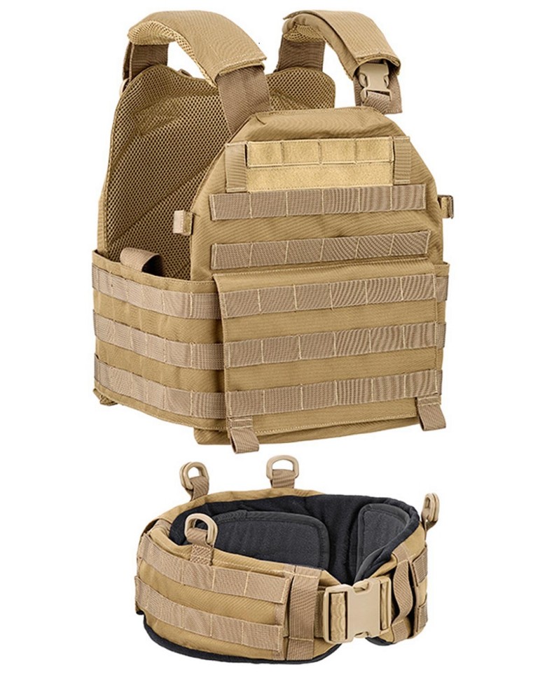 DEFCON 5 VEST CARRIER COLORE TAN 1000 DENARI [D5-BAV13 CT]