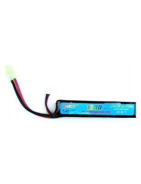 LIPO BATTERIE 7,4X1200mah 15C E-POWER  [7.4X1200]