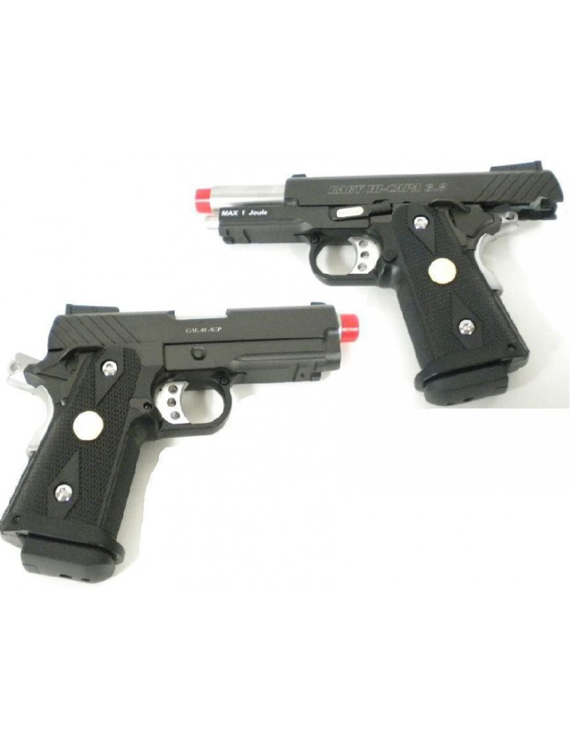 C45LB HI-CAPA 3.8 BEBÉ TACTICAL GAS BLOWBACK FULL METAL [GGB 310TM]