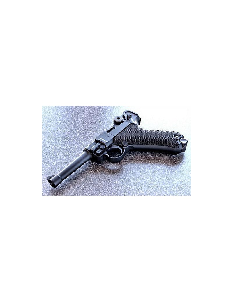 P08 S LUGER GAS RETROCESO DE METAL COMPLETO [GGB 336B-TM]